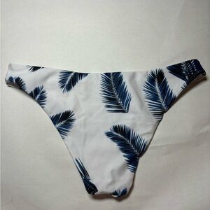 FLORAL BIKINI BOTTOMS WORN ONCE